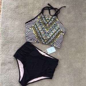 Cupshe, 2 piece, high waisted, Size M